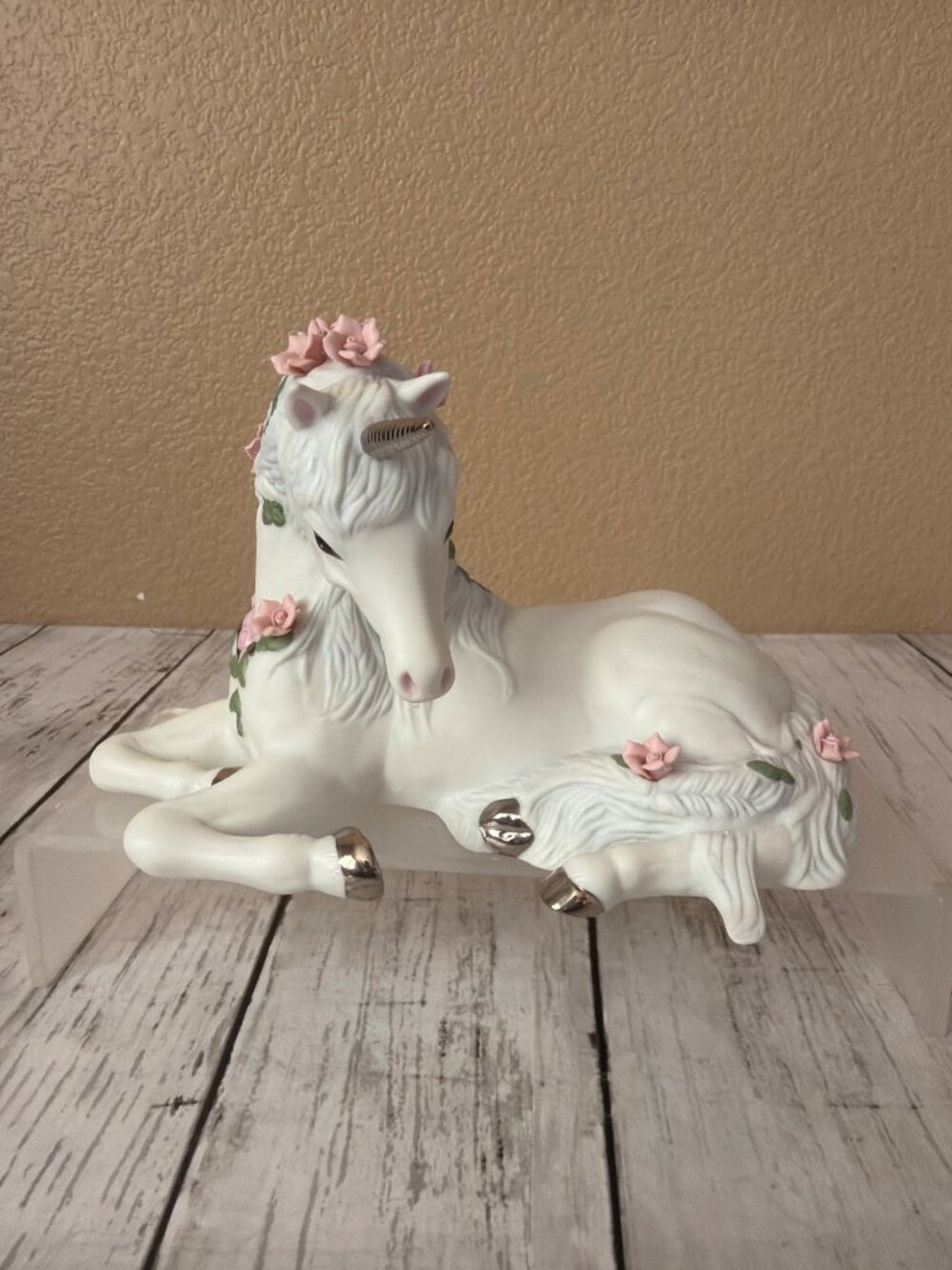 1990 Princeton Gallery Love’s Sweetness Unicorn Porcelain Figurine - No Box/COA - Picture 2 of 13